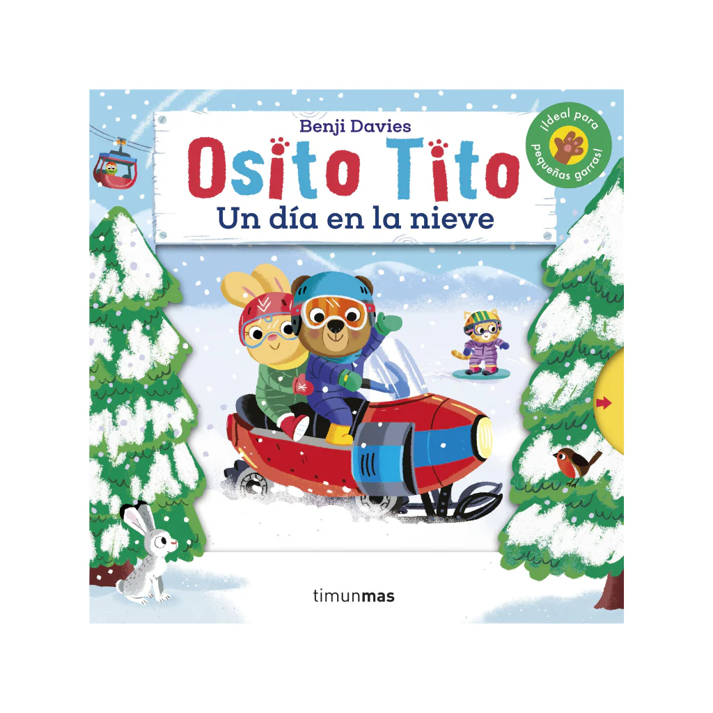 Combo Osito Tito Feliz Navidad Osito Tito Un Día En La Nieve y Osito Tito La Casa Encantada - Image 4