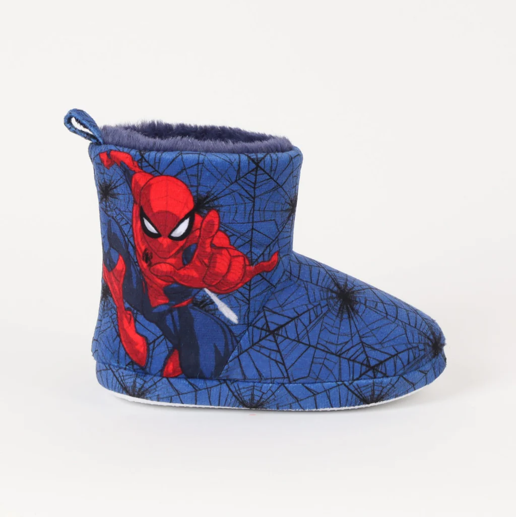 Combo Pantufla Chiporro Niña Paw Patrol Rosado + Pantufla Niño Spider-Man Azul - Image 4