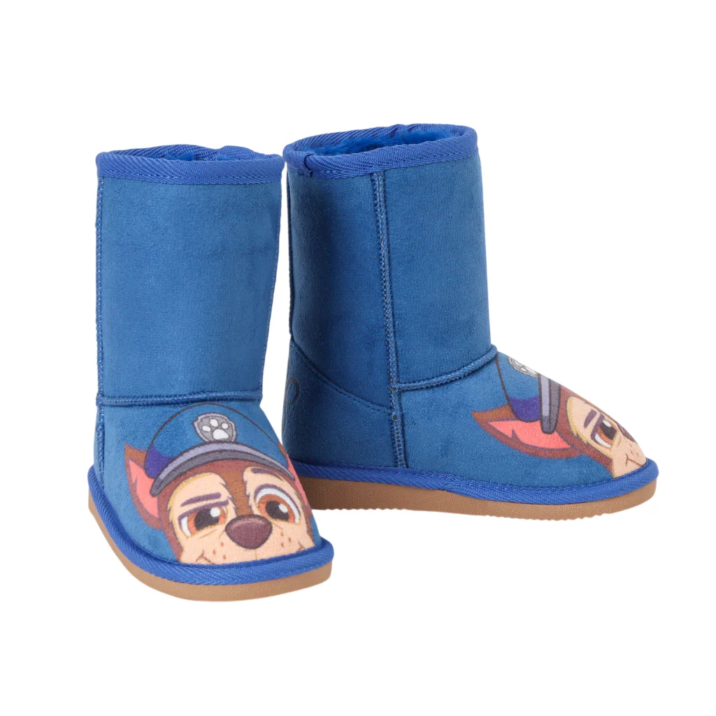 Combo Pantuflas Chiporro Niño Paw Patrol Azul + Pantuflas Chiporro Niña Stitch Lilo & Stitch Denim - Image 2
