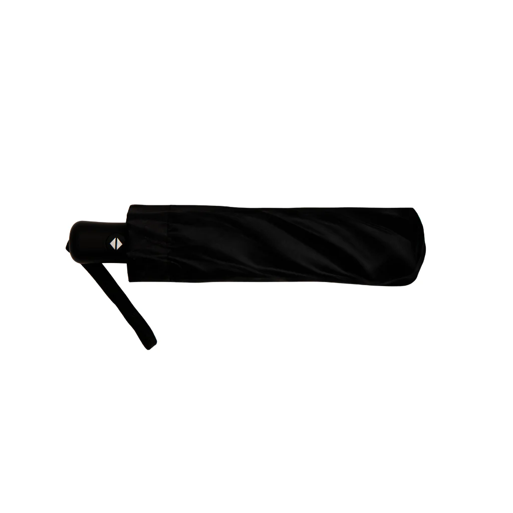 Combo Paraguas Retráctil Negro + Manta Sherpa Azul Jaspeado + Bandolera Crossbag Gout - Image 8