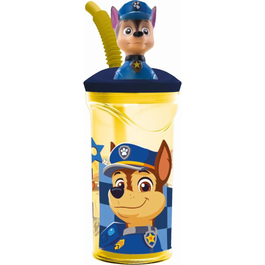 Combo  Paw Patrol 1 Impermeable Niño Chase Azul + 1 Paraguas + 1 Tomajugo 3D - Image 3