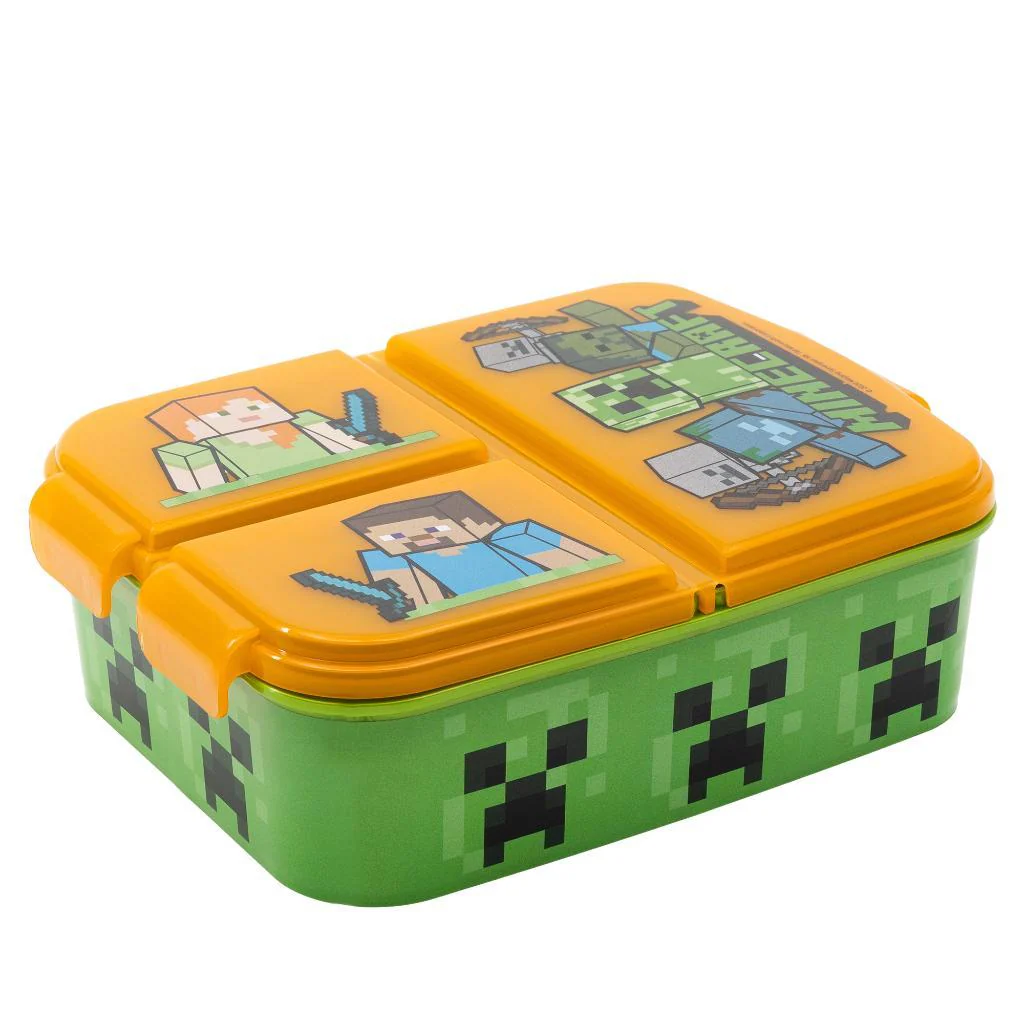 Porta Sandwich Hello Kitty y Minecraft + Porta Snacks Minnie y Stitch - Image 3