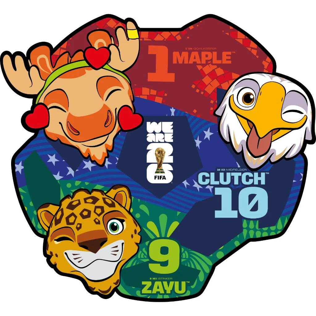 Combo Puzzle FIFA 2026 Mascotas + Pack 50 Sobres Panini Mundial de Futbol 2026 - Image 4