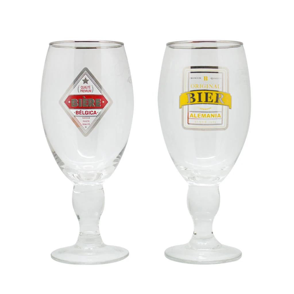 Combo Set 2 Copones Cerveceros Glasso 500 ml + Tabla de Madera Acacia 45cm x 30cm. - Image 4