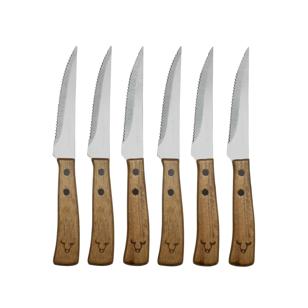 Combo Set Cuchillos Prm 6 Pcs Wayu + Pack Parrillero 5 Piezas Neka - Image 6