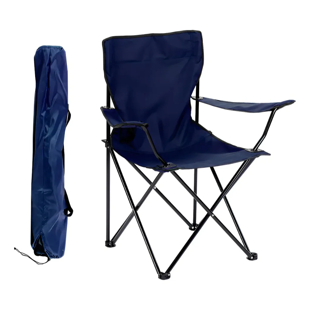 Combo Playero Grey-Navy: Quitasol Gris + Silla Azúl Oscuro - Image 7