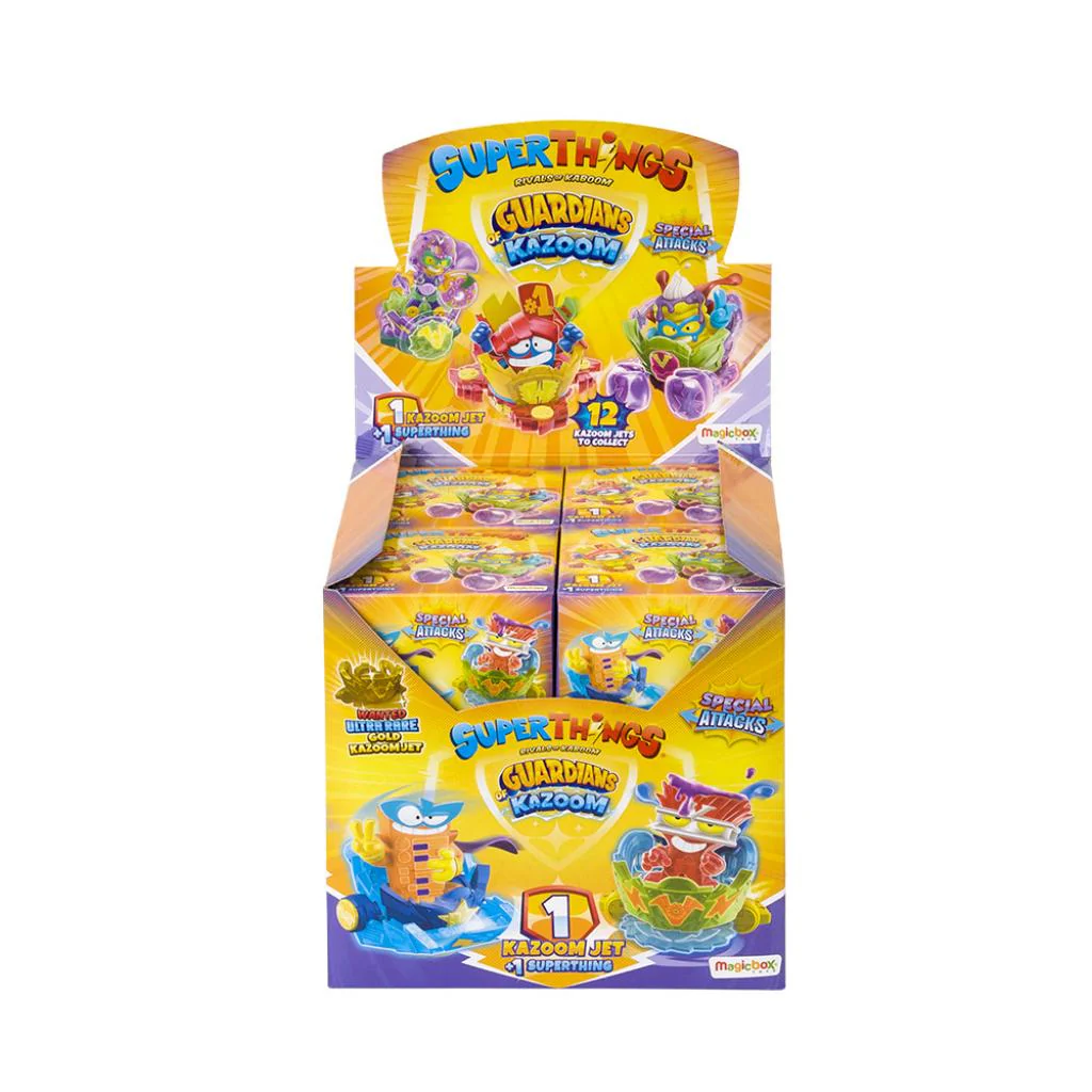 Combo SuperThings Guardians of Kazoom Blister 10 Figuras + 1 Kazoom Jet Coleccionable - Image 8