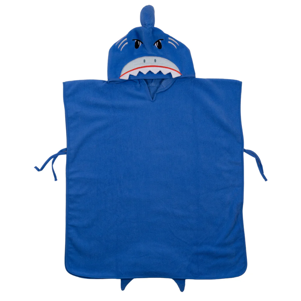 Combo Toalla de Playa Poncho + Anteojos de Agua Tiburón - Image 10