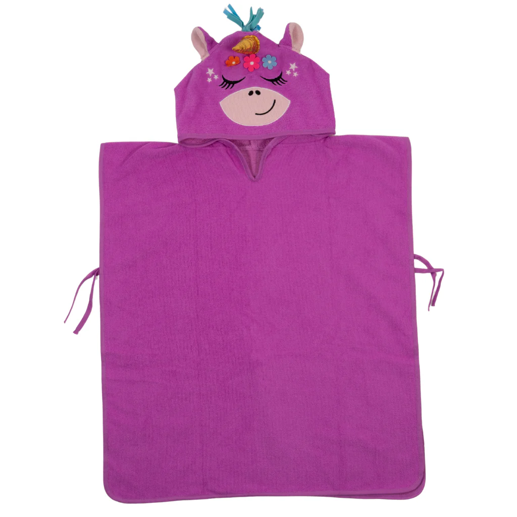 Combo Toalla de Playa Poncho + Anteojos de Agua Unicornio - Image 9