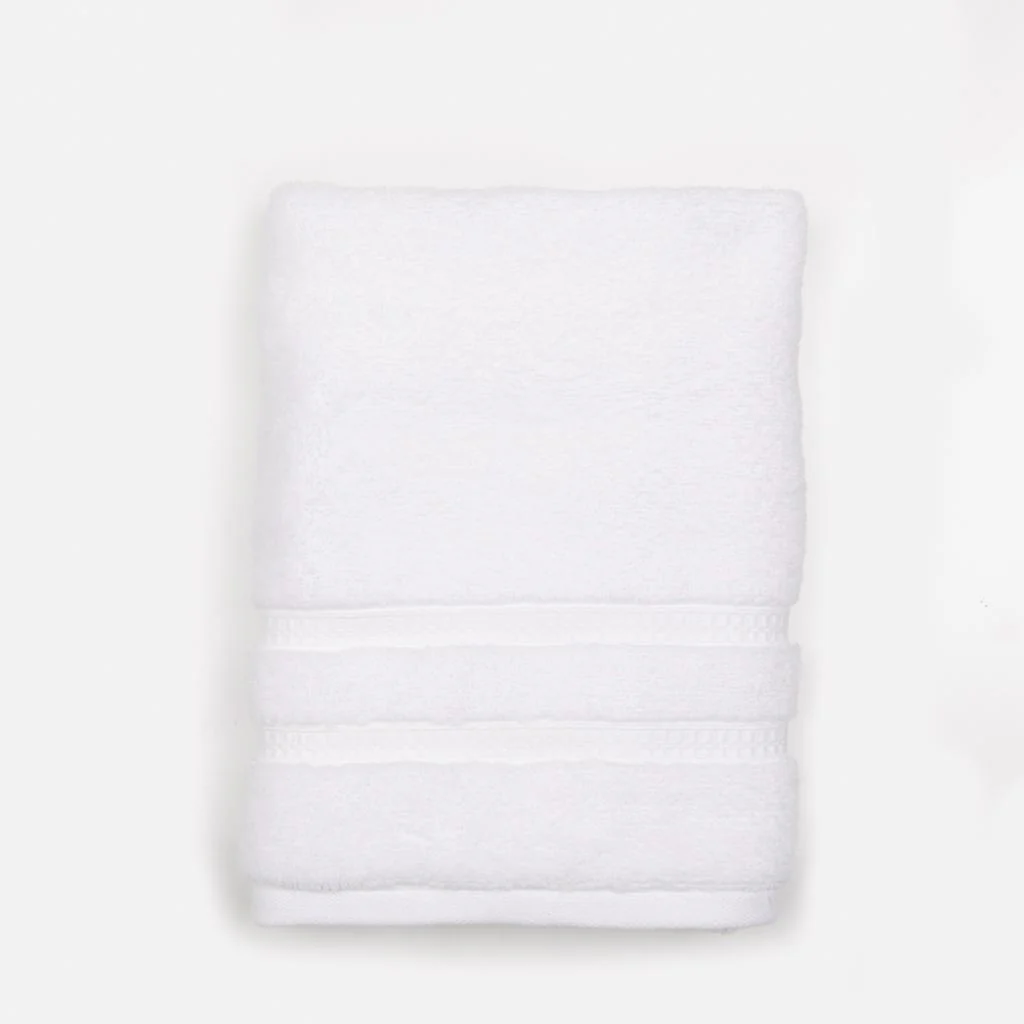 Set 3 Toallas Soft Twist Mashini Blanco 600 g/m² 3 Tamaños - Image 3