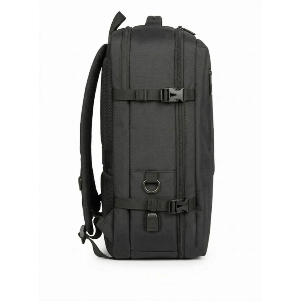 ✈️Combo 2 Mochilas Viaje Viral XL: 1 Negra + 1 Gris. Antirrobo. Navigator. Pack Travel - Image 15