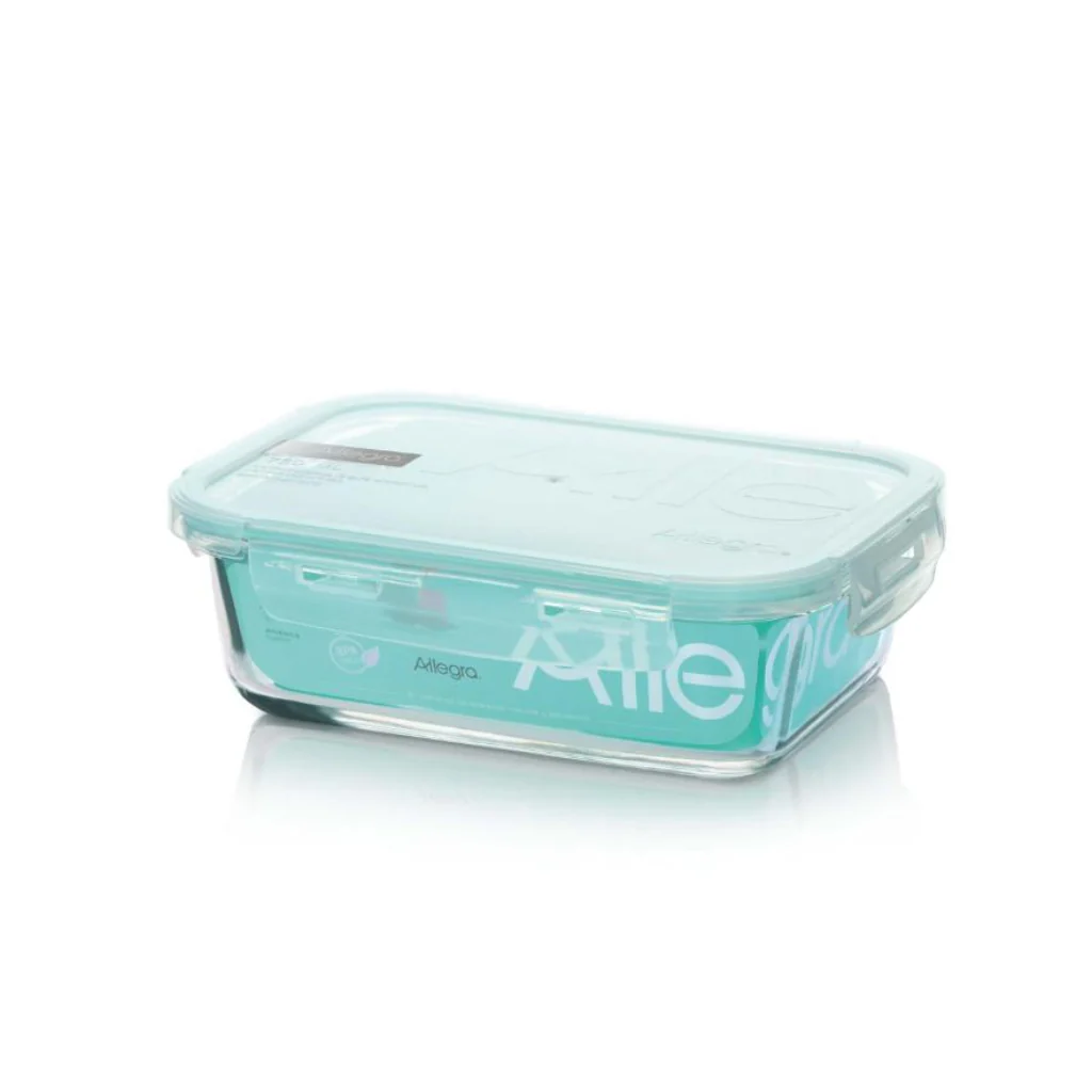 Contenedor Vidrio Rectangular 750 ml
