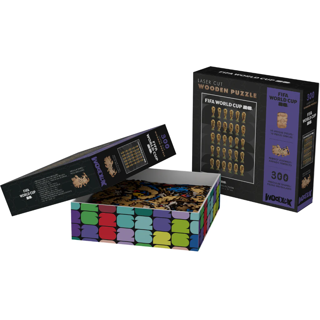 Puzzle 300 piezas FIFA 2026 360° Trofeo L30 Core - Image 2