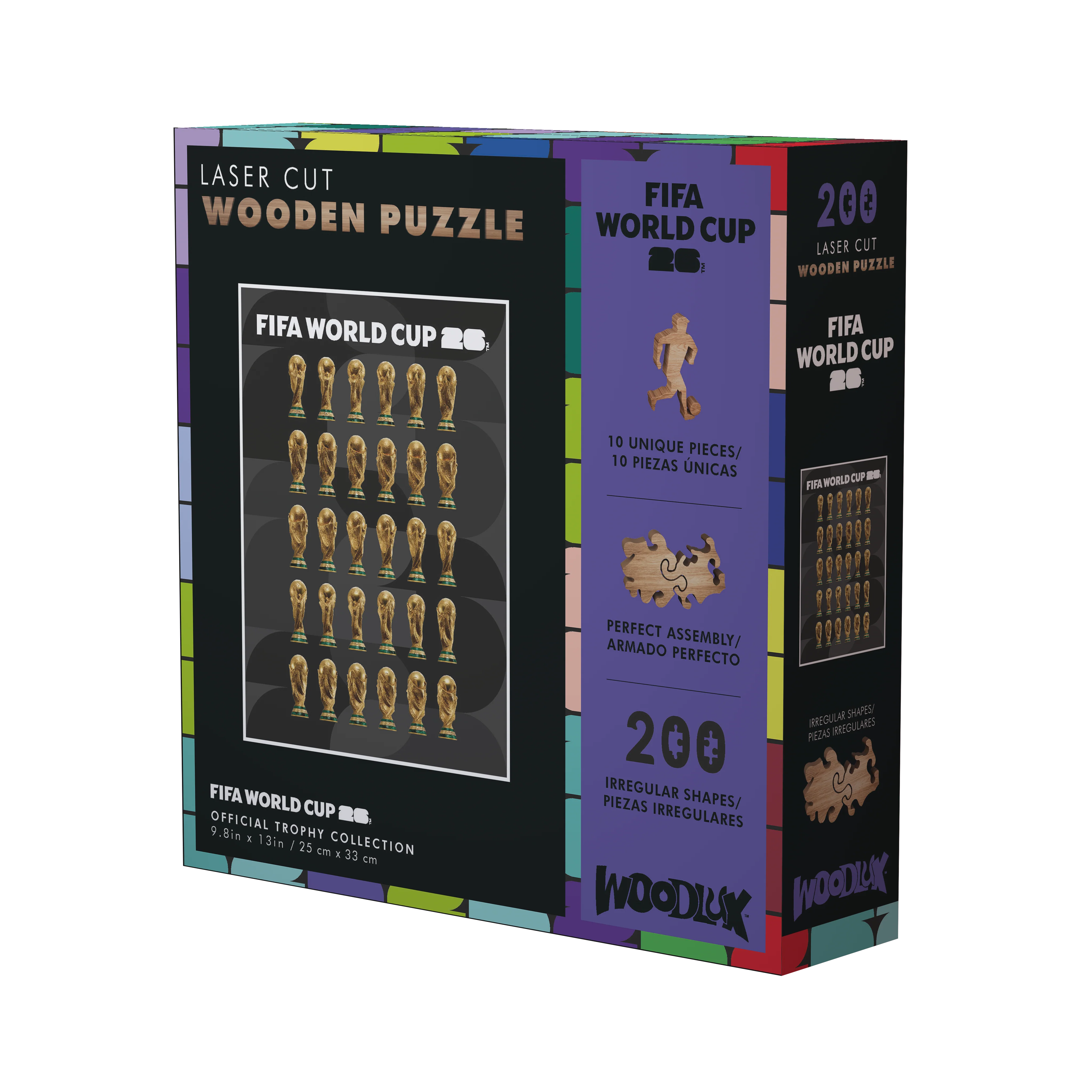 Puzzle 200 Piezas FIFA 2026 360° Trofeo M30 Starter Lite