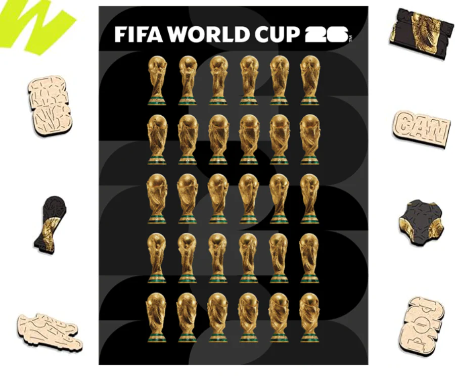 Puzzle 200 Piezas FIFA 2026 360° Trofeo M30 Starter Lite - Image 6