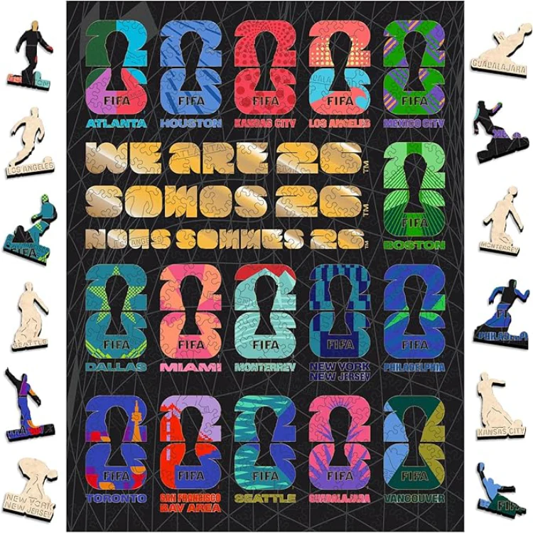 Puzzle 300 Piezas FIFA 2026 Host Cities L30 Core - Image 6