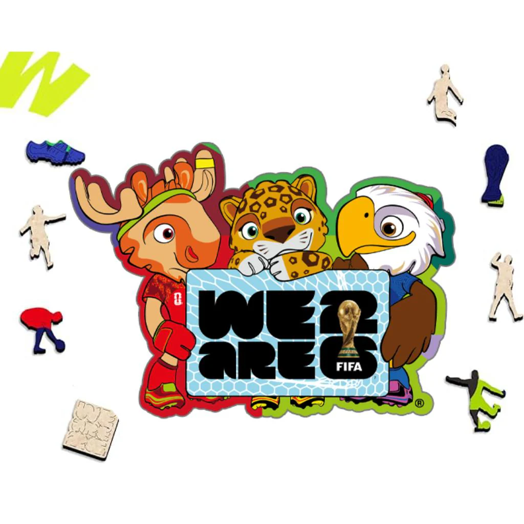 Puzzle 100 Piezas FIFA 2026 Mascotas Starter Lite - Image 5