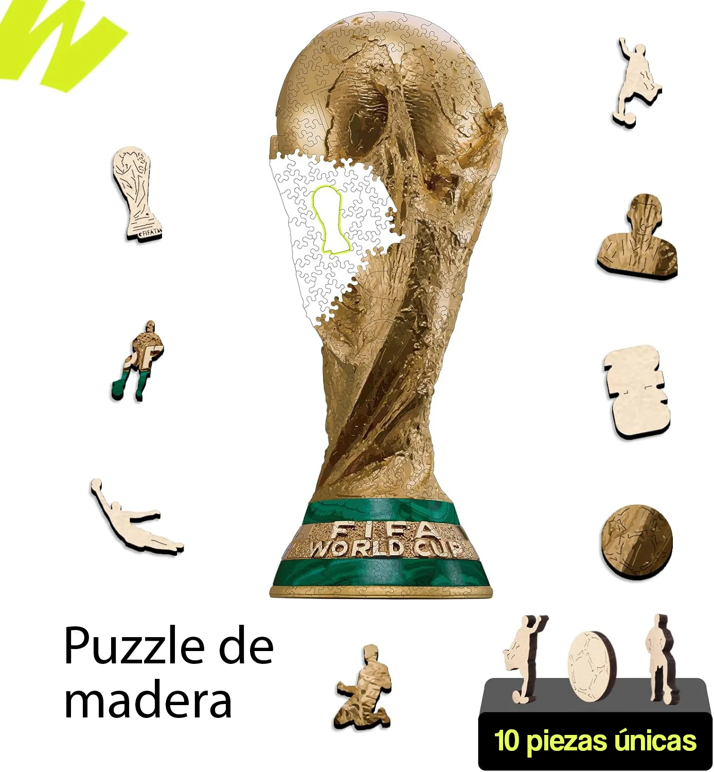 Puzzle 200 Piezas FIFA 2026 Trofeo M30 Core - Image 5