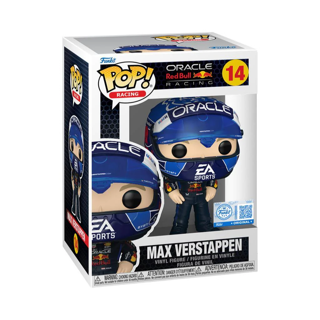 Funko Pop Racing Max Verstappen Helmet