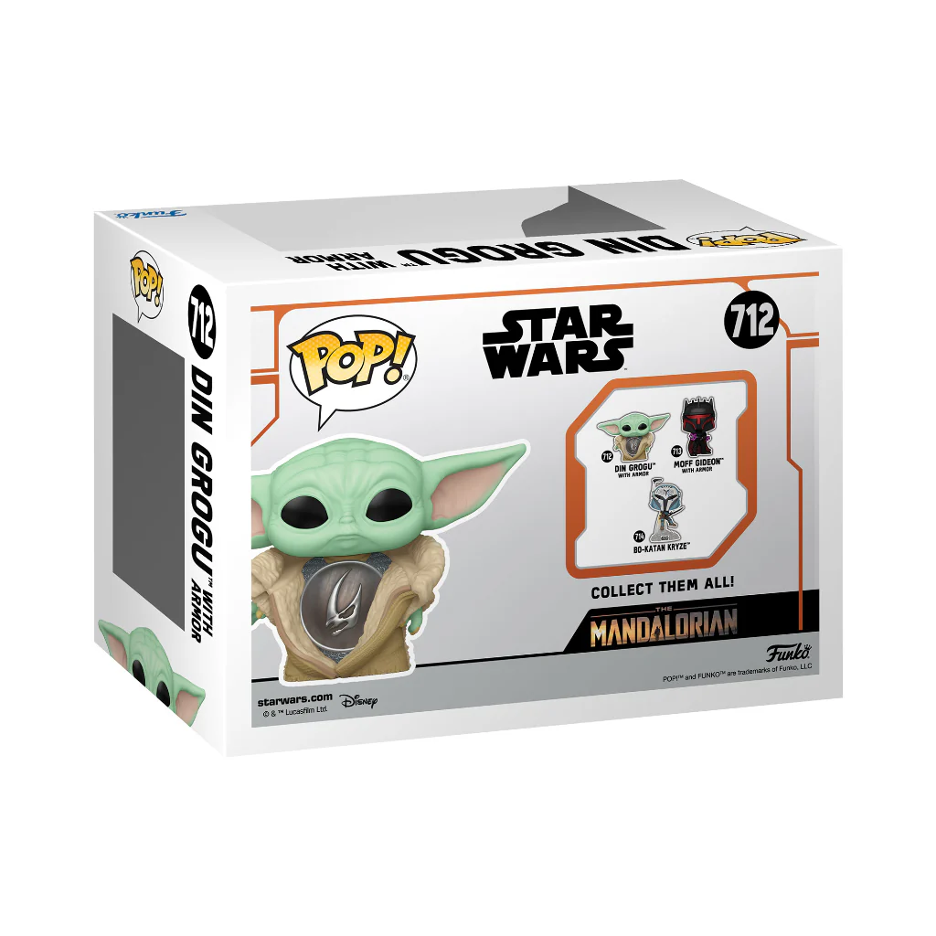 Funko Pop Star Wars Grogu Armor - Image 2