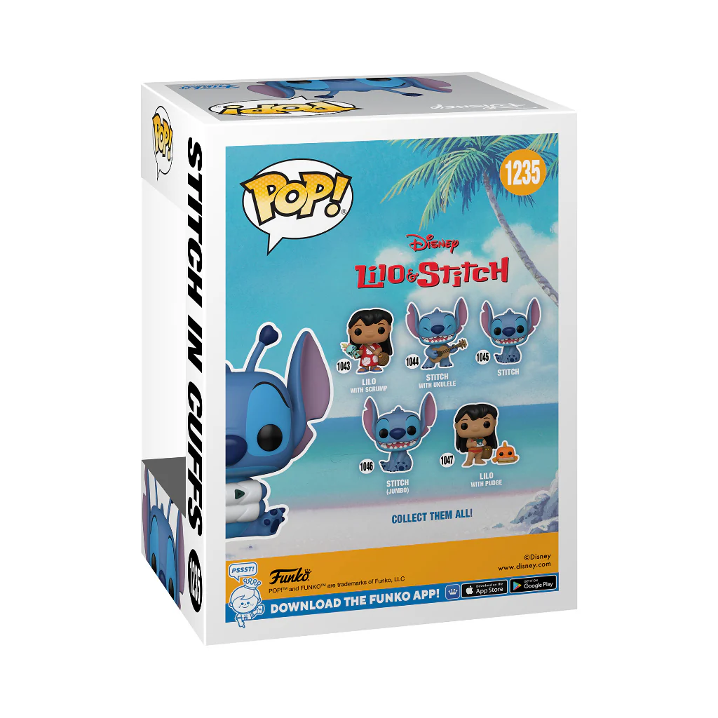 Funko Pop Stitch In Cuffs - Image 2
