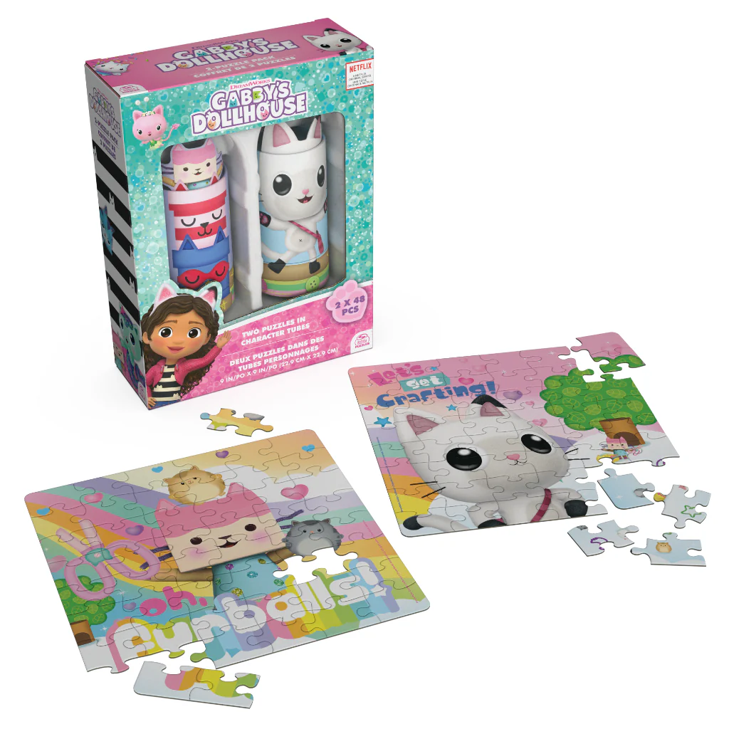 Gabby 2 Puzzles 48 Pzs En Gatitubos - Image 5