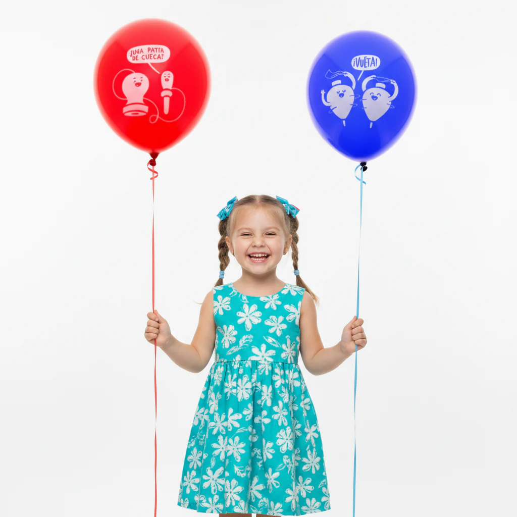 Globos 30 Cm Dieciochero Ingesman 9 Pcs - Image 2
