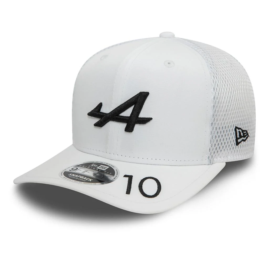 Gorro New Era x Renault Alpine F1 9FIFTY White - Image 4