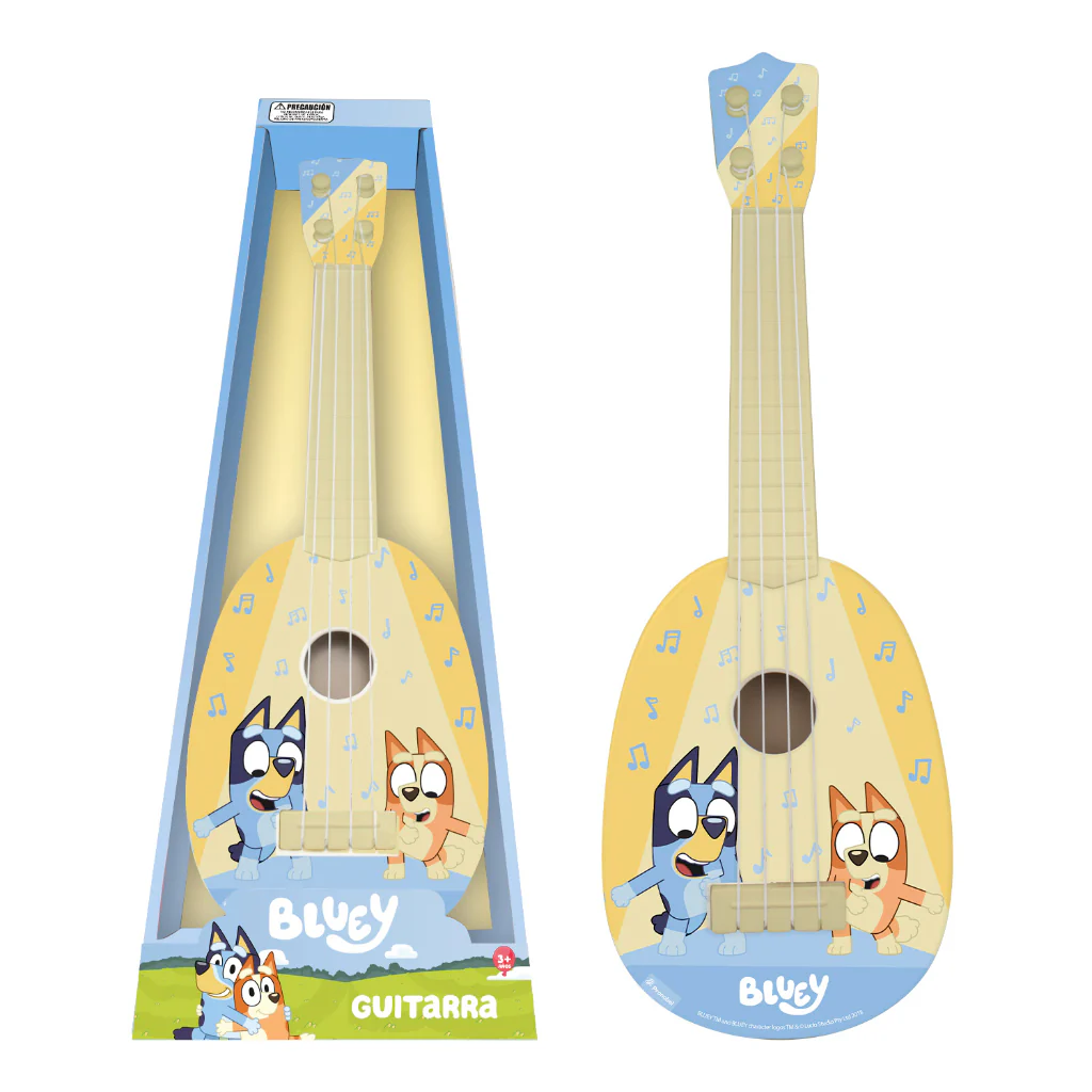 Guitarra Bluey 41X15 Cms - Image 3