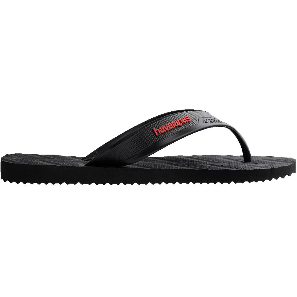Havaiana Sandalia Track Waves FC Preto Hombre Negro - Image 5