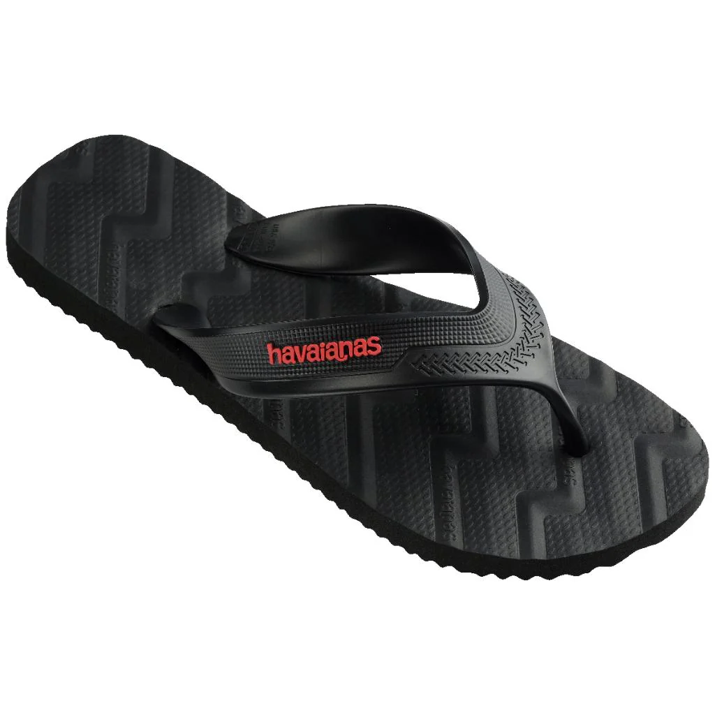 Havaiana Sandalia Track Waves FC Preto Hombre Negro - Image 6