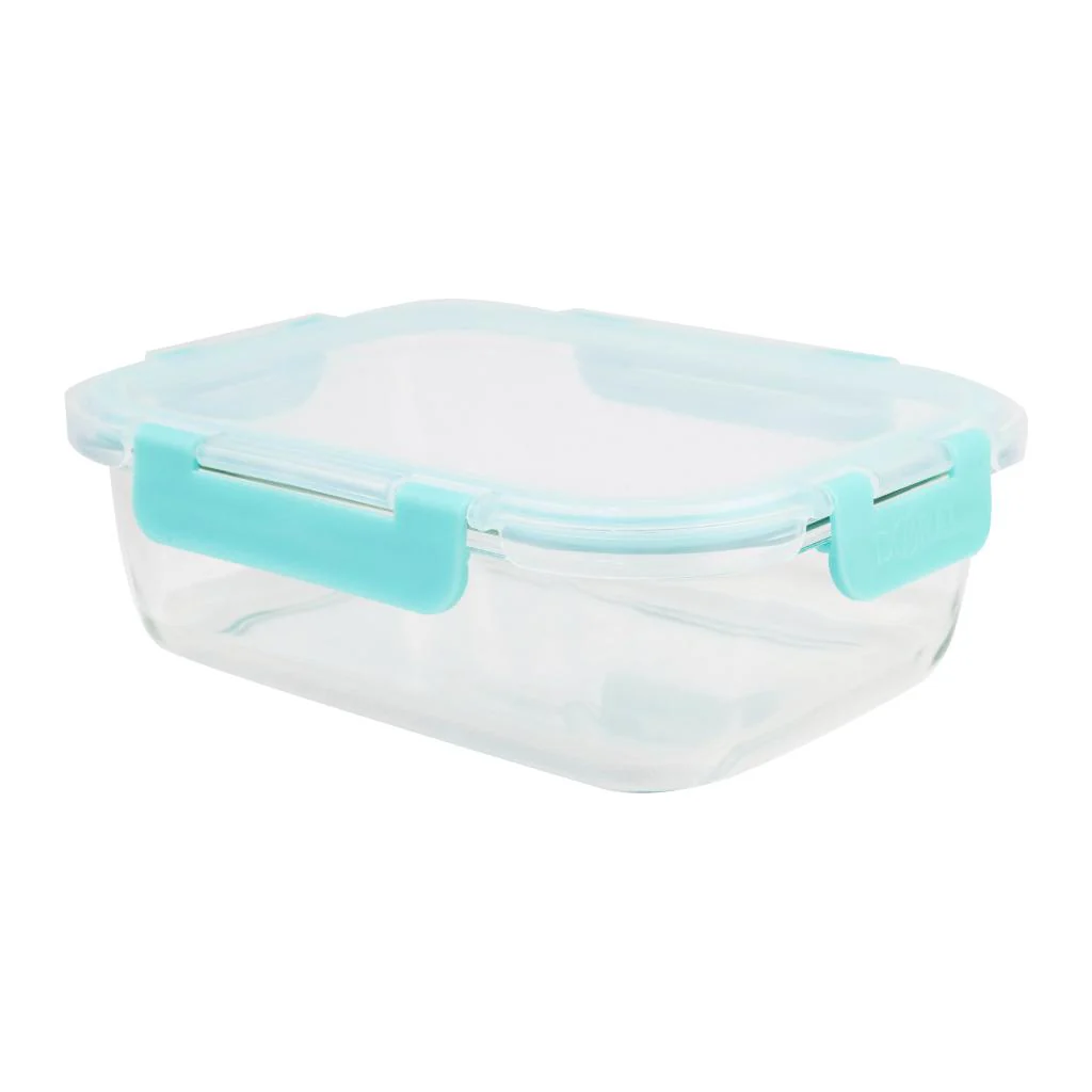Hermético De Vidrio Borosilicato Fresh Lock Rectangular 1000 Ml Doral - Image 2