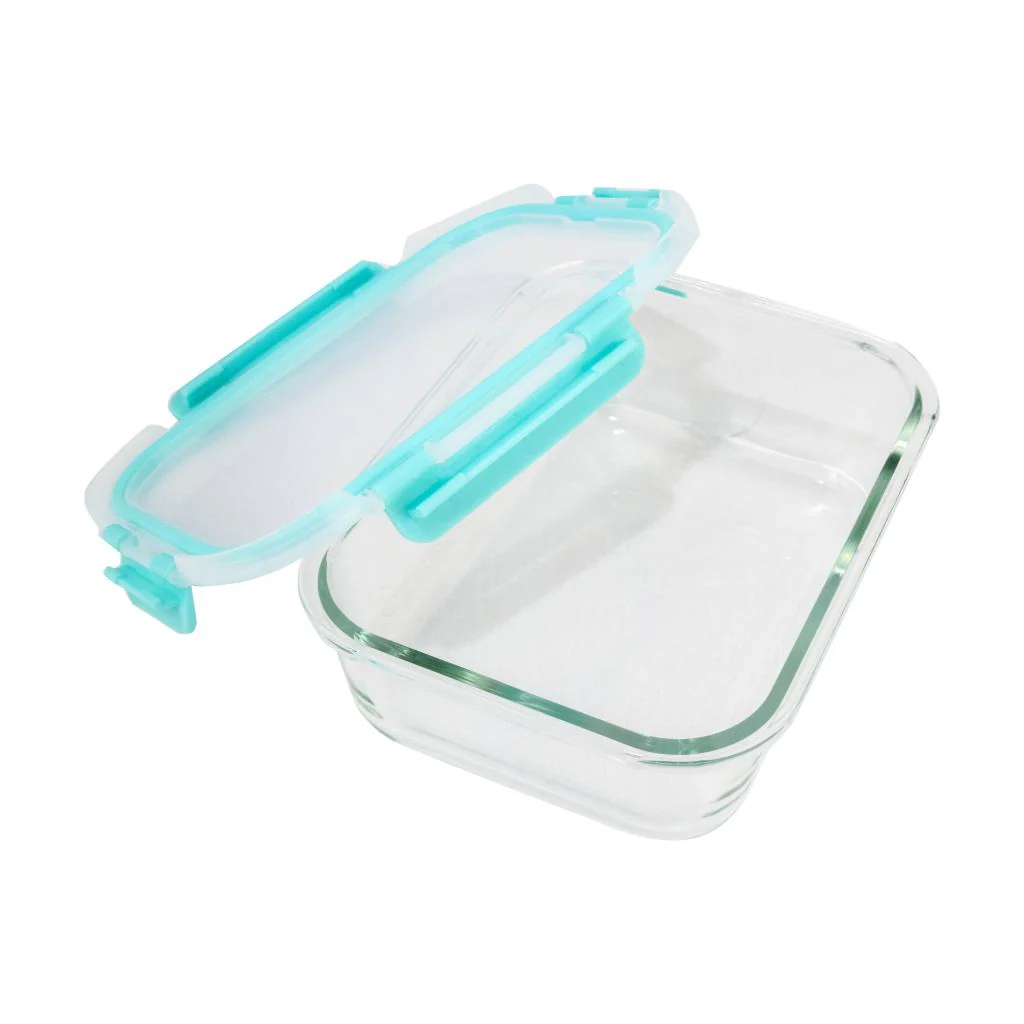 Hermético De Vidrio Borosilicato Fresh Lock Rectangular 1000 Ml Doral - Image 3