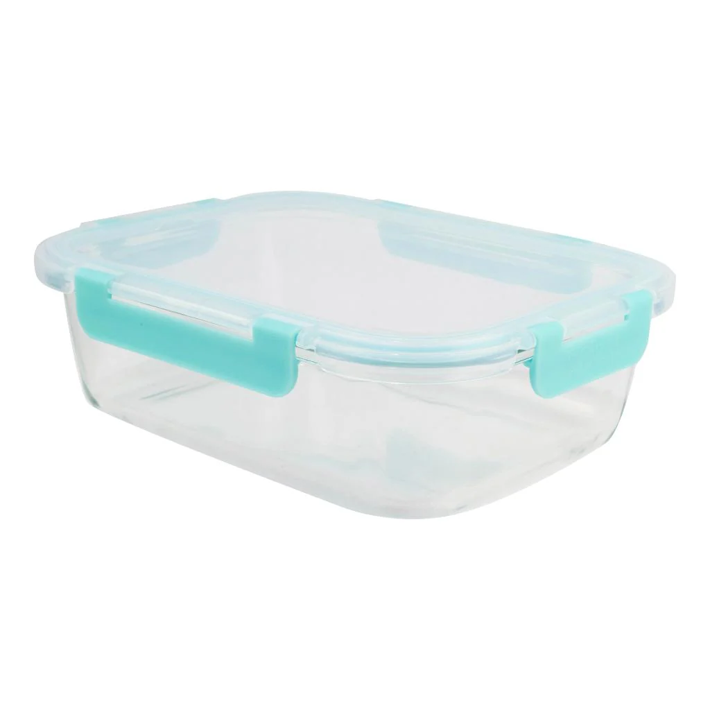 Hermético De Vidrio Borosilicato Fresh Lock Rectangular 1500 Ml Doral - Image 2