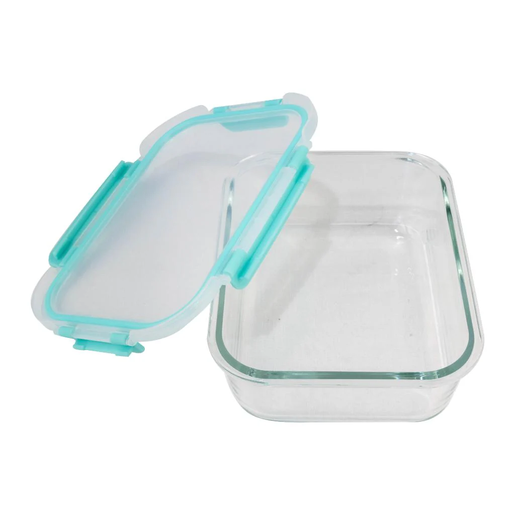 Hermético De Vidrio Borosilicato Fresh Lock Rectangular 1500 Ml Doral - Image 3