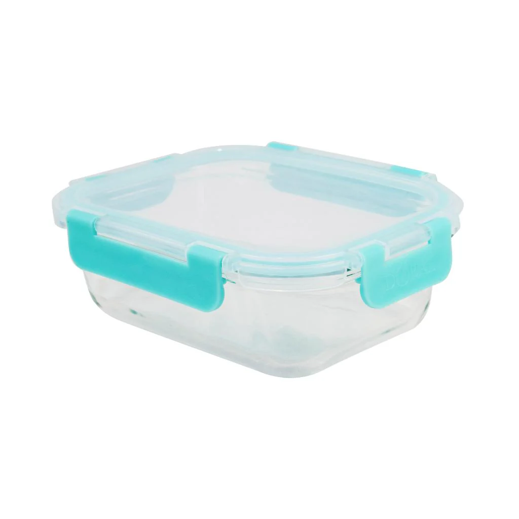 Hermético De Vidrio Borosilicato Fresh Lock Rectangular 640 Ml Doral - Image 2