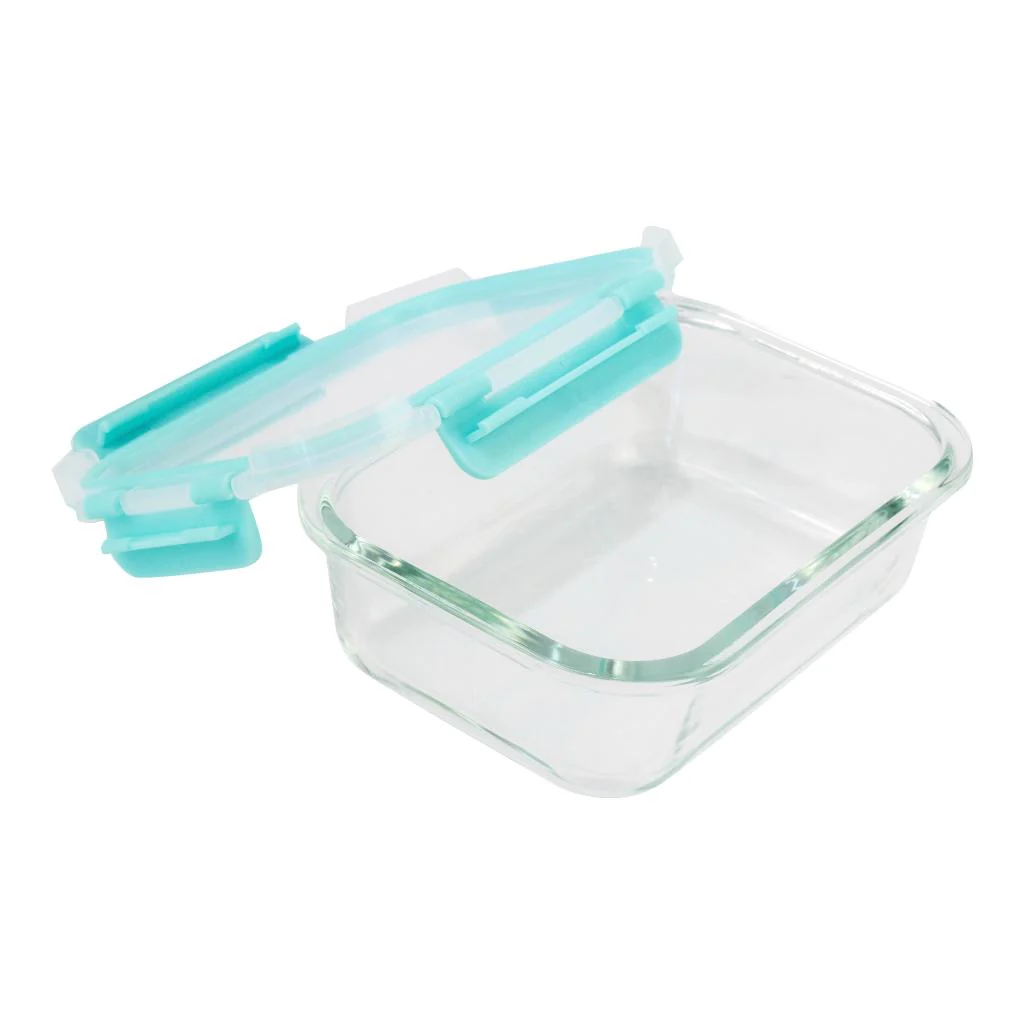 Hermético De Vidrio Borosilicato Fresh Lock Rectangular 640 Ml Doral - Image 3