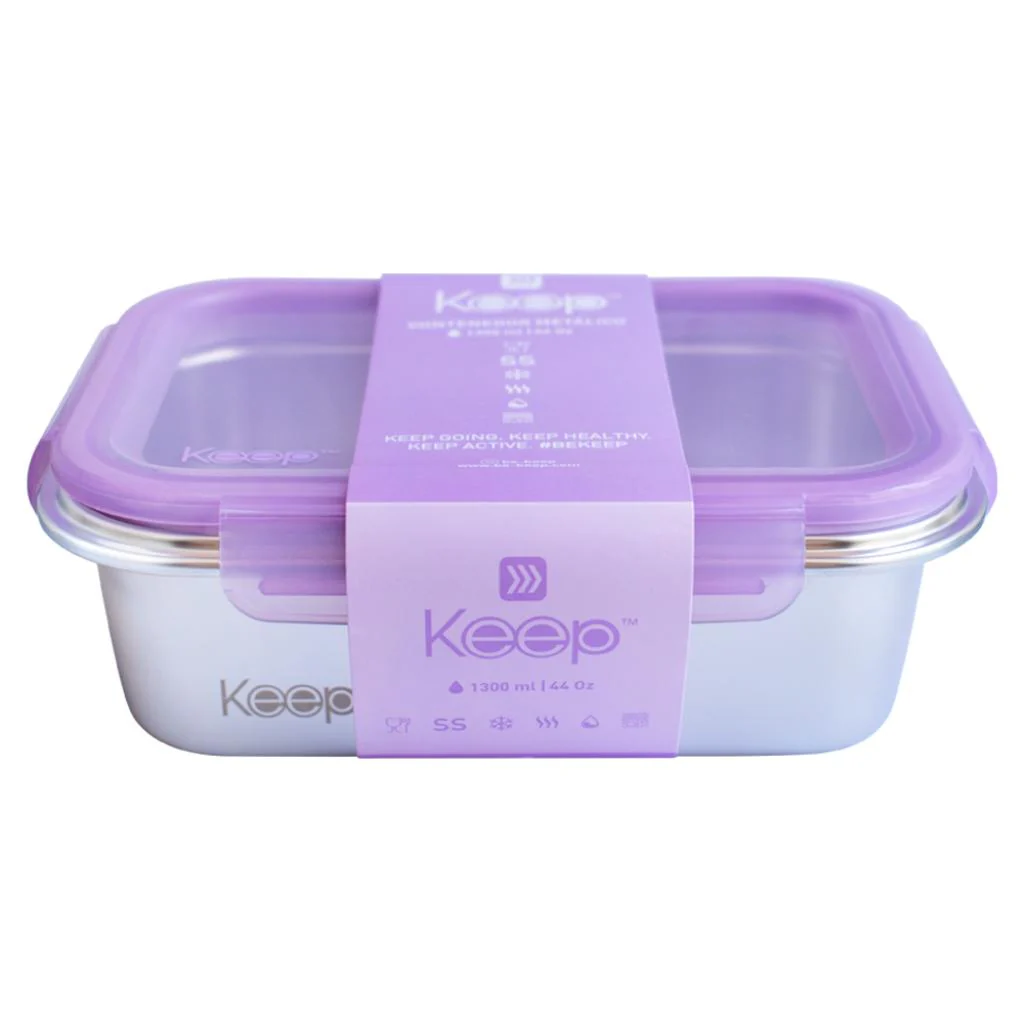 Herméticos Metálicos 1300 ml Keep Lila - Image 2