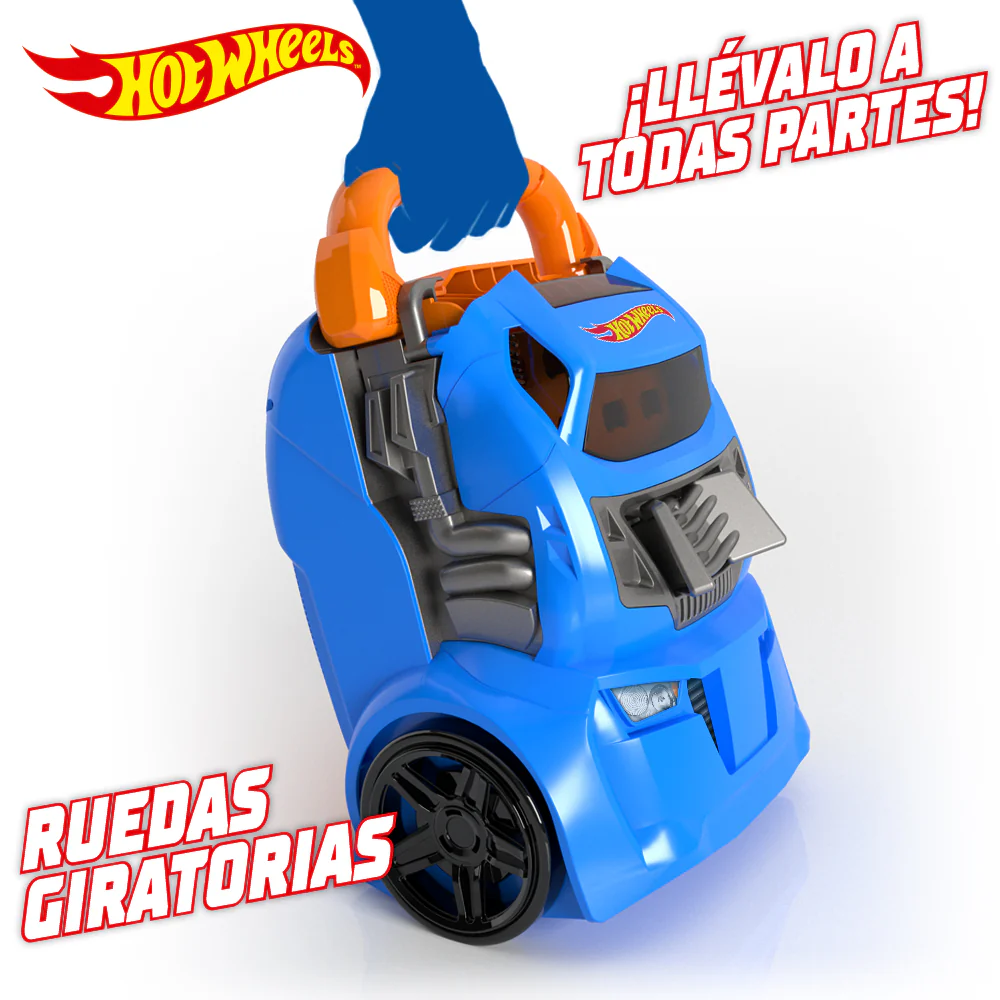 Hot Wheels Porta Auto Con Lanzador 3X1 - Image 6