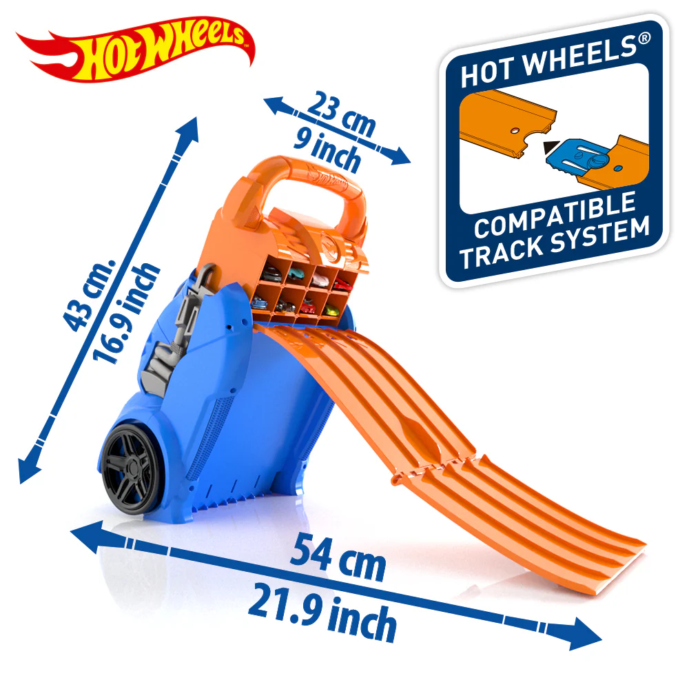 Hot Wheels Porta Auto Con Lanzador 3X1 - Image 7