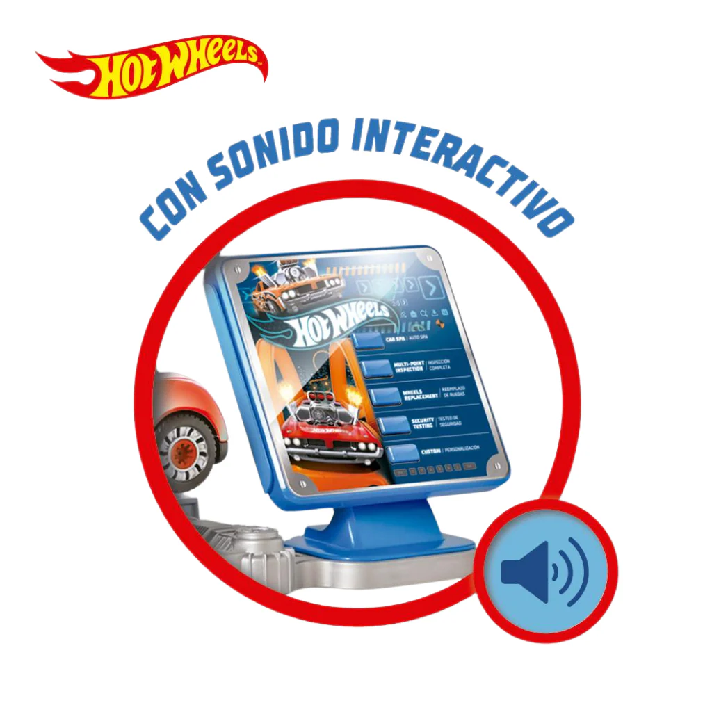 Hot Wheels Tuning Center Workshop - Image 4