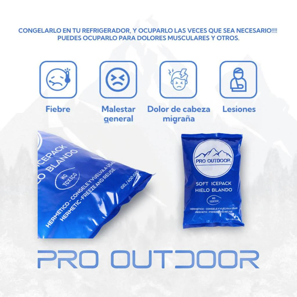 Icepack Blando 600 Gramos Pro Outdoor - Image 3