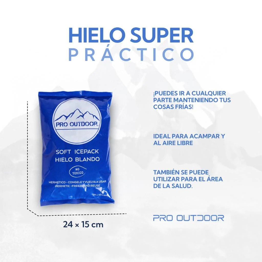 Icepack Blando 600 Gramos Pro Outdoor - Image 4