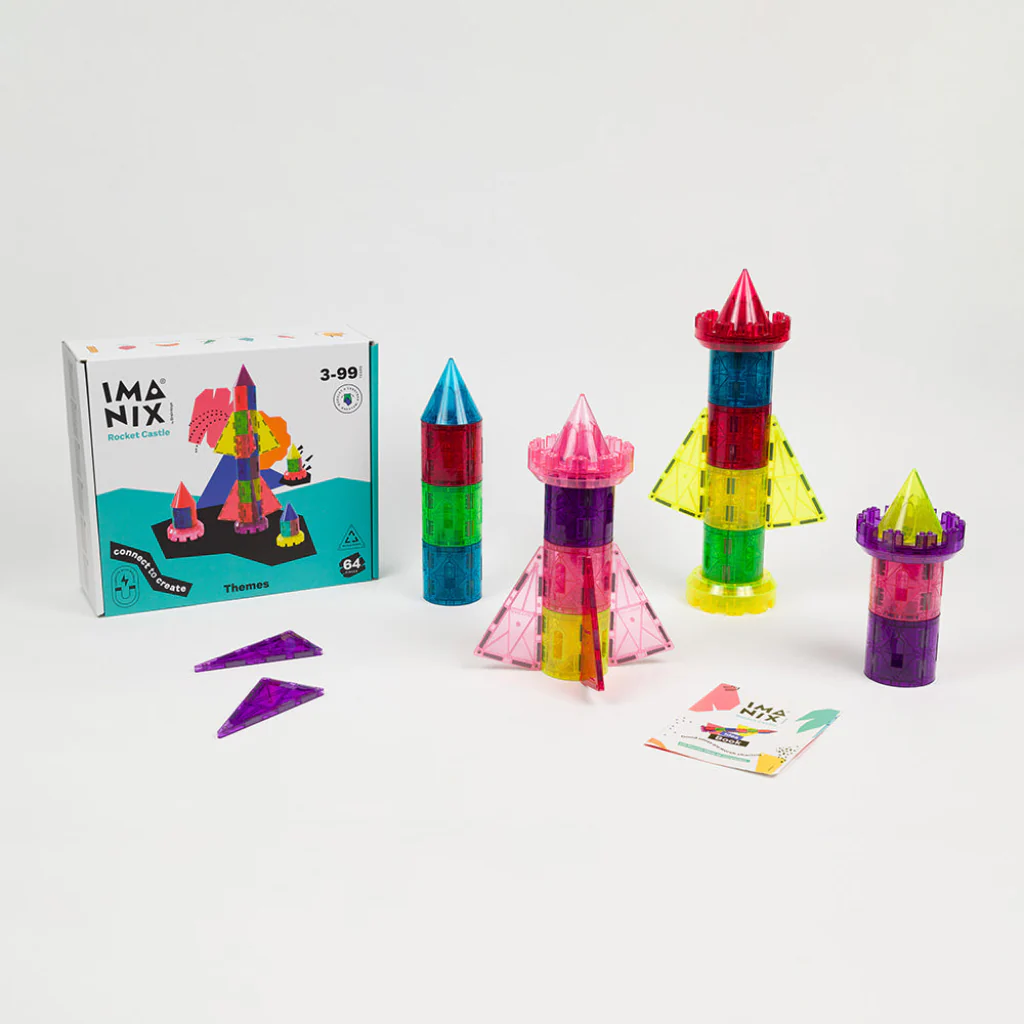 Imanix Rocket Castle 64 Piezas - Image 2