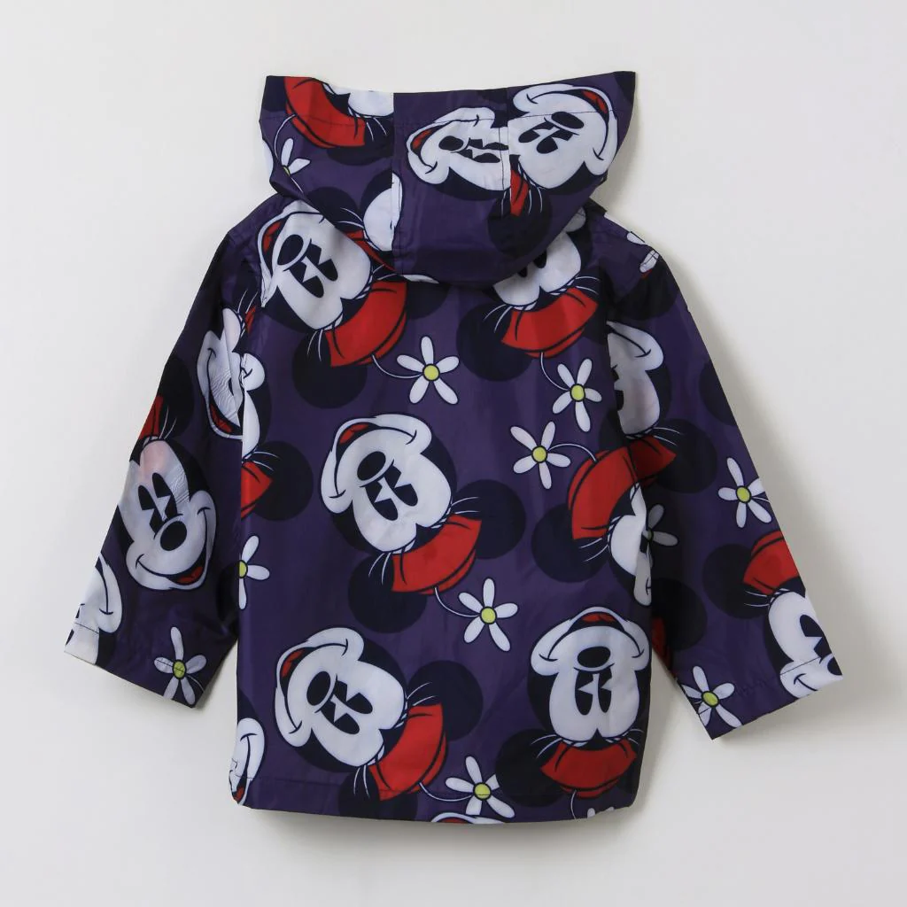 Impermeable Infantil Gris Cara Minnie - Image 3