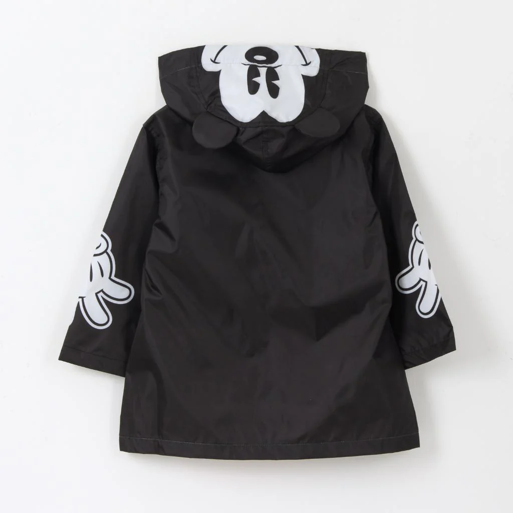 Impermeable Infantil Negro con Orejas Mickey - Image 3