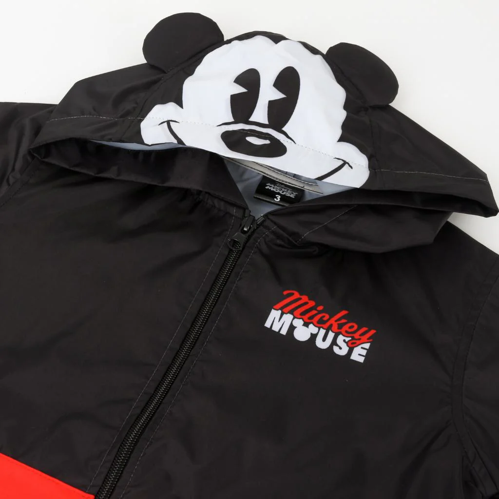 Impermeable Infantil Negro con Orejas Mickey - Image 4