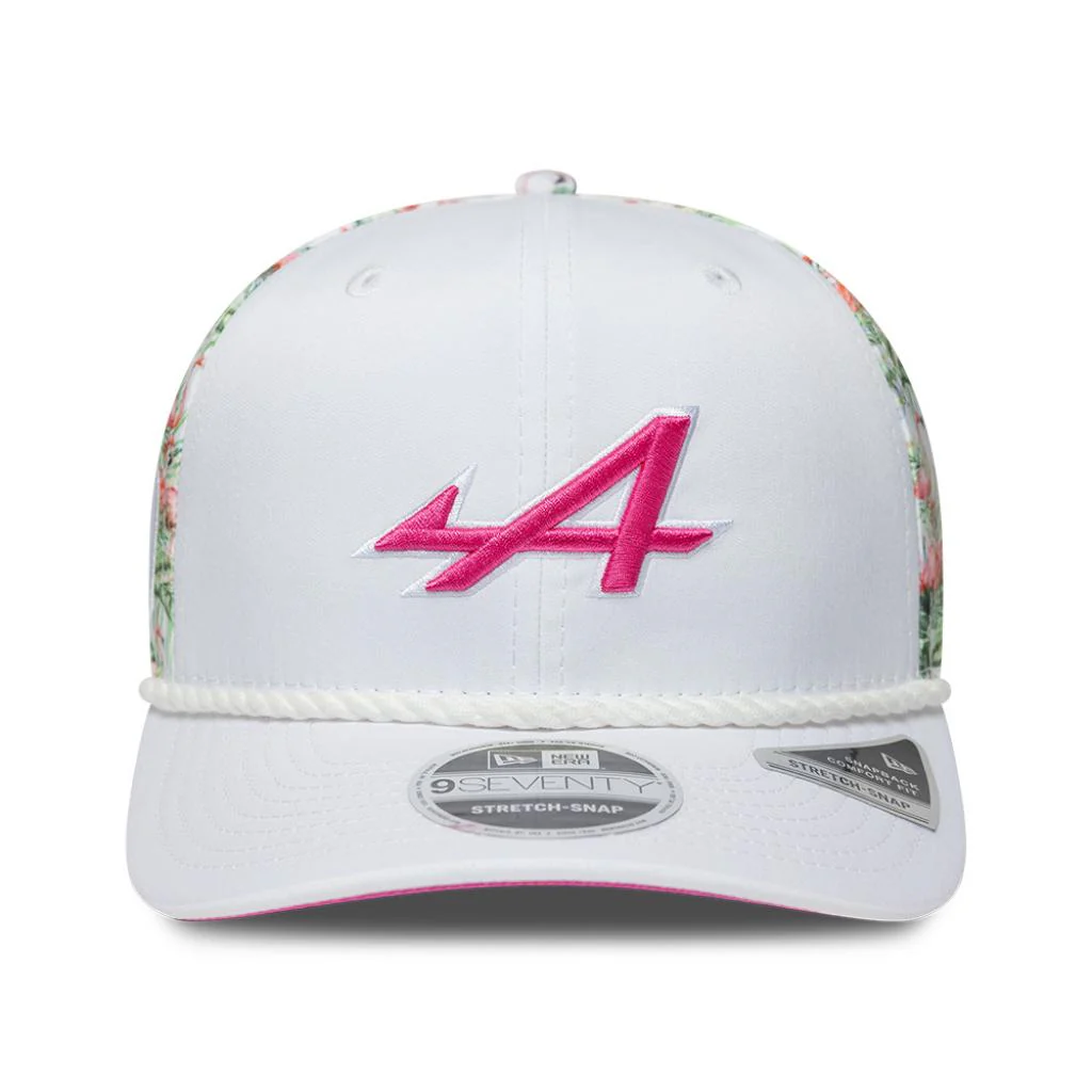 Jockey Fórmula 1 Alpine Team Miami 9Seventy Blanco Rosa New Era - Image 2