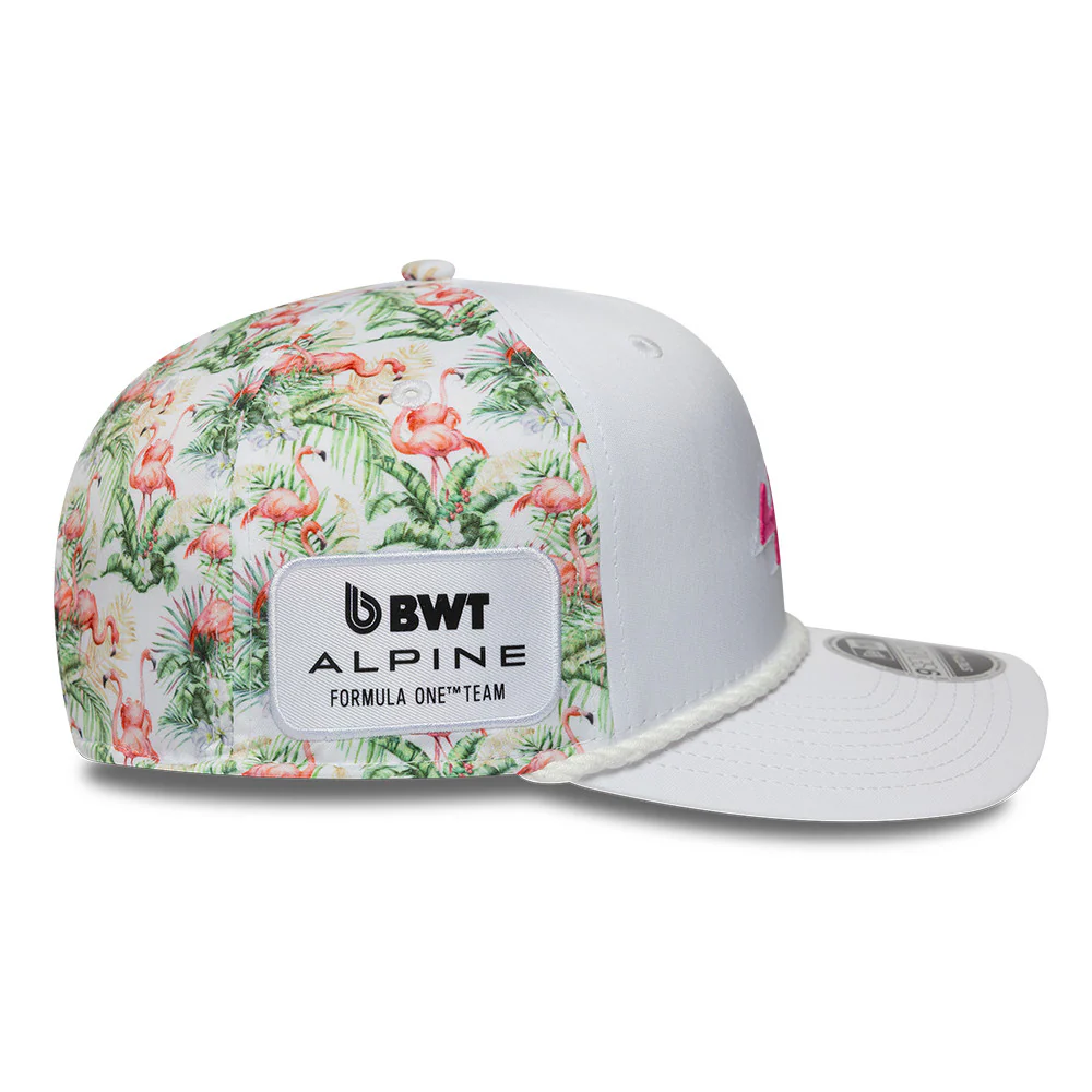 Jockey Fórmula 1 Alpine Team Miami 9Seventy Blanco Rosa New Era - Image 5