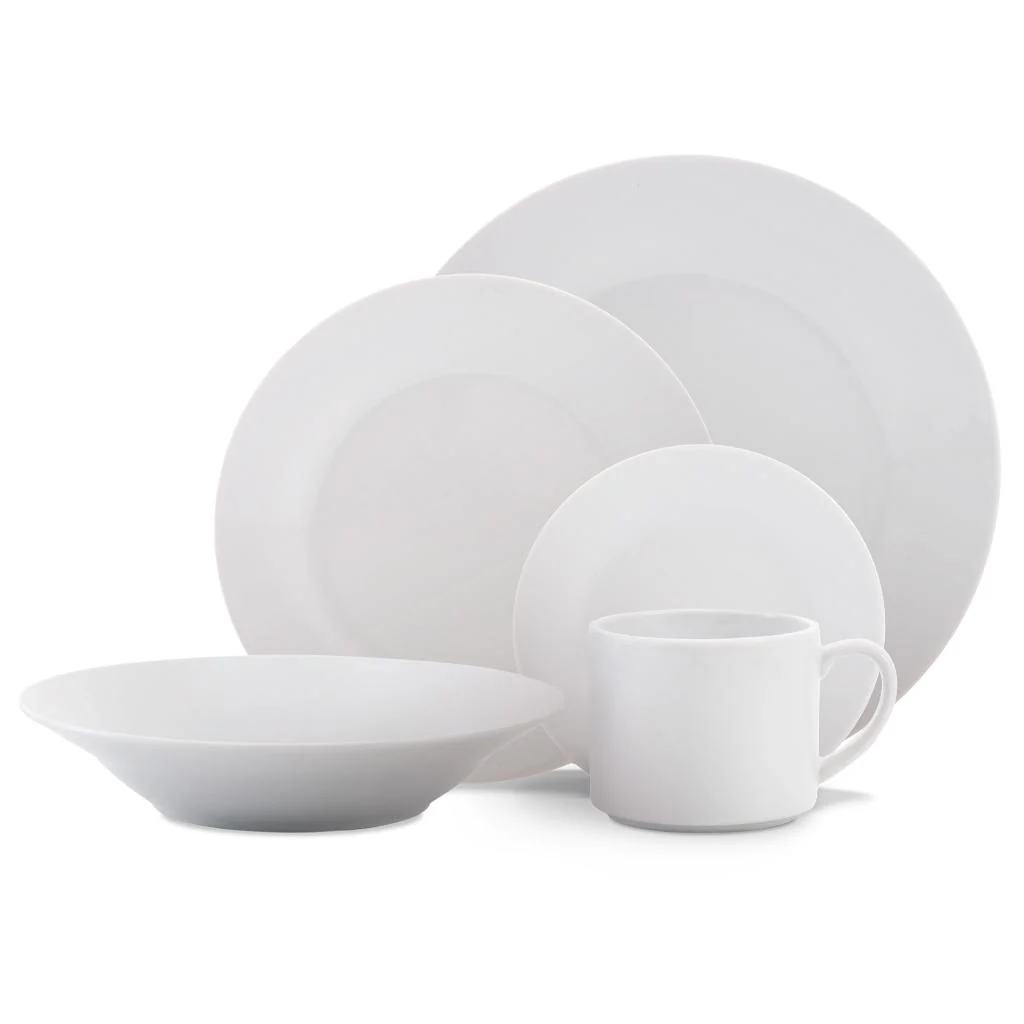 Juego 30 Piezas Vajilla Porcelana Blanca Petra Hallen - Image 2